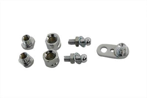Chrome Front Turn Signal Clamp Ball Stud 1988 / UP XL 1988 / 1994 FXR 1991 / 2017 FXD