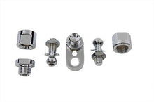 Load image into Gallery viewer, Chrome Front Turn Signal Clamp Ball Stud 1988 / UP XL 1988 / 1994 FXR 1991 / 2017 FXD