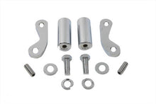 Load image into Gallery viewer, Chrome 8-1/2&quot; Front Turn Signal Mount Set 0 /  Custom application