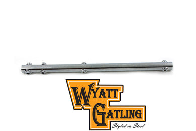 Wyatt Gatling Chrome Dual Exhaust Support 1997 / 2017 FLSTS