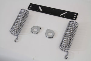 Chrome Auxiliary Solo Seat Spring Kit 1941 / 1957 FL