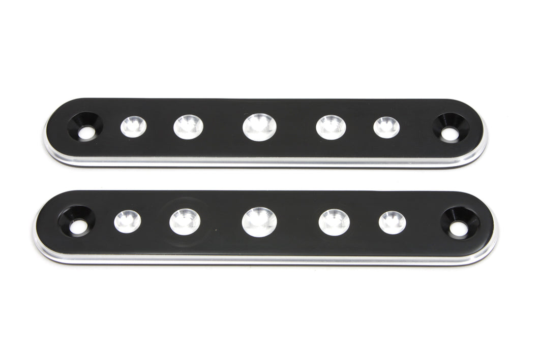 Black Spotlamp Eliminator Bracket Set 1994 / 2013 FLT