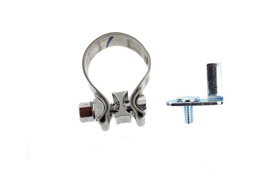 FLT Rear Exhaust Header Tab and Clamp Kit 1998 / 2008 FLT