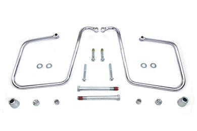 Chrome Saddlebag Support Set 2008 / 2017 FXD 2008 / 2017 FXDWG