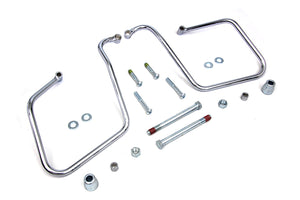 Chrome Saddlebag Support Set 2008 / 2017 FXD 2008 / 2017 FXDWG
