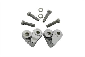 Chrome Turn Signal Clamp Set 0 /  Custom application