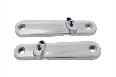 Chrome Turn Signal Bracket Set 1997 / 2013 FLHR Road King Headlamp Nacelle1997 / 2013 FLT