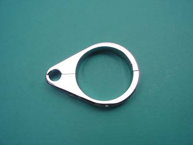 Clutch Cable Clamp Chrome 2006 / 2017 FXD