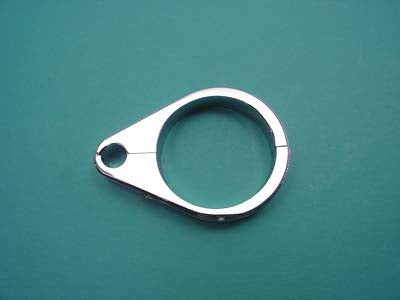 Clutch Cable Clamp Chrome 2006 / 2017 FXD