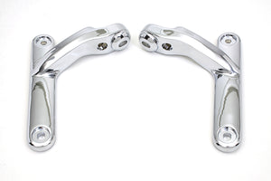 Chrome Spotlamp Bracket Set 1997 / 2013 FLT 1997 / 2013 FLHT