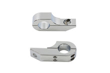 Load image into Gallery viewer, Footpeg Extender Clamp Set Chrome 0 /  Custom application for use on 1-1/4&quot; engine bar&quot;