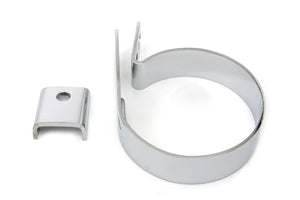 Chrome 3-1/4" Replica Muffler Clamp 1941 / 1957 FL