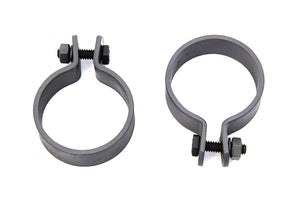 Parkerized 1-7/8 Muffler End Clamp Set 0 /  Custom application