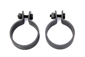 Parkerized 1-7/8 Muffler End Clamp Set 0 /  Custom application