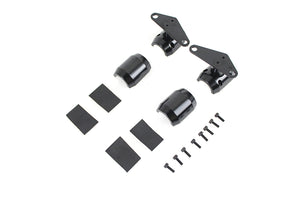 Spring Fork Fender Black Mount Clamp Set 0 /  Custom application0 /  Custom application