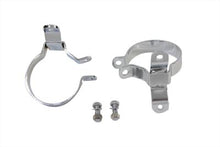 Load image into Gallery viewer, 3-1/4&quot; Muffler Body Clamp Set Chrome 1995 / UP FLT