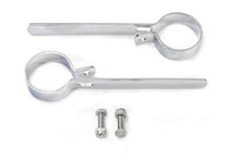 Load image into Gallery viewer, Chrome 2 Exhaust Hanger Clamp Set 0 /  Custom application