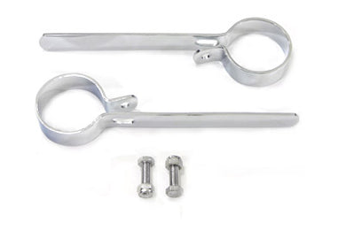 Chrome 2 Exhaust Hanger Clamp Set 0 /  Custom application