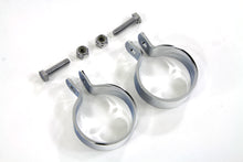 Load image into Gallery viewer, Chrome 1-7/8 Muffler End Clamp Set 0 /  Custom application