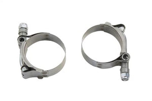 Exhaust Clamp Set Stainless Steel 1957 / 1985 XL