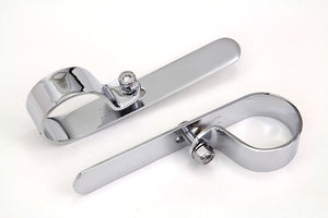 Chrome 1-3/4 Exhaust P Clamp Set 0 /  Custom application