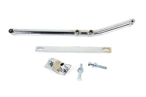 Upswept Header Mounting Bracket Kit Chrome 0 /  Custom application