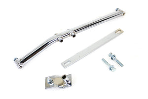 Upswept Header Mounting Bracket Kit Chrome 0 /  Custom application