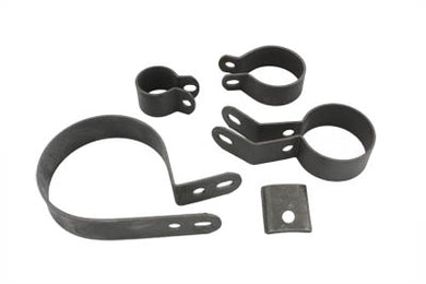 Parkerized Exhaust Clamp Kit 1941 / 1948 UL