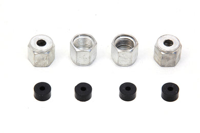 Rocker Arm Cover Oil Line Fitting Nuts and Seals Kit 1966 / 1984 FL 1971 / 1984 FX 1957 / 1984 XL 1979 / 1984 FLT 1979 / 1984 FLT 1982 / 1984 FXR 1982 / 1984 FXR