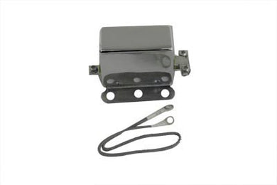 Chrome Look-A-Like 12 Volt 2-Brush Relay 1941 / 1957 FL 1936 / 1952 EL 1936 / 1952 G 1936 / 1973 W