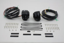 Load image into Gallery viewer, Handlebar Control Switch Housing Kit Black 1996 / 2003 XL 2006 / 2011 FXD 2006 / 2011 FXST 2006 / 2011 FLST