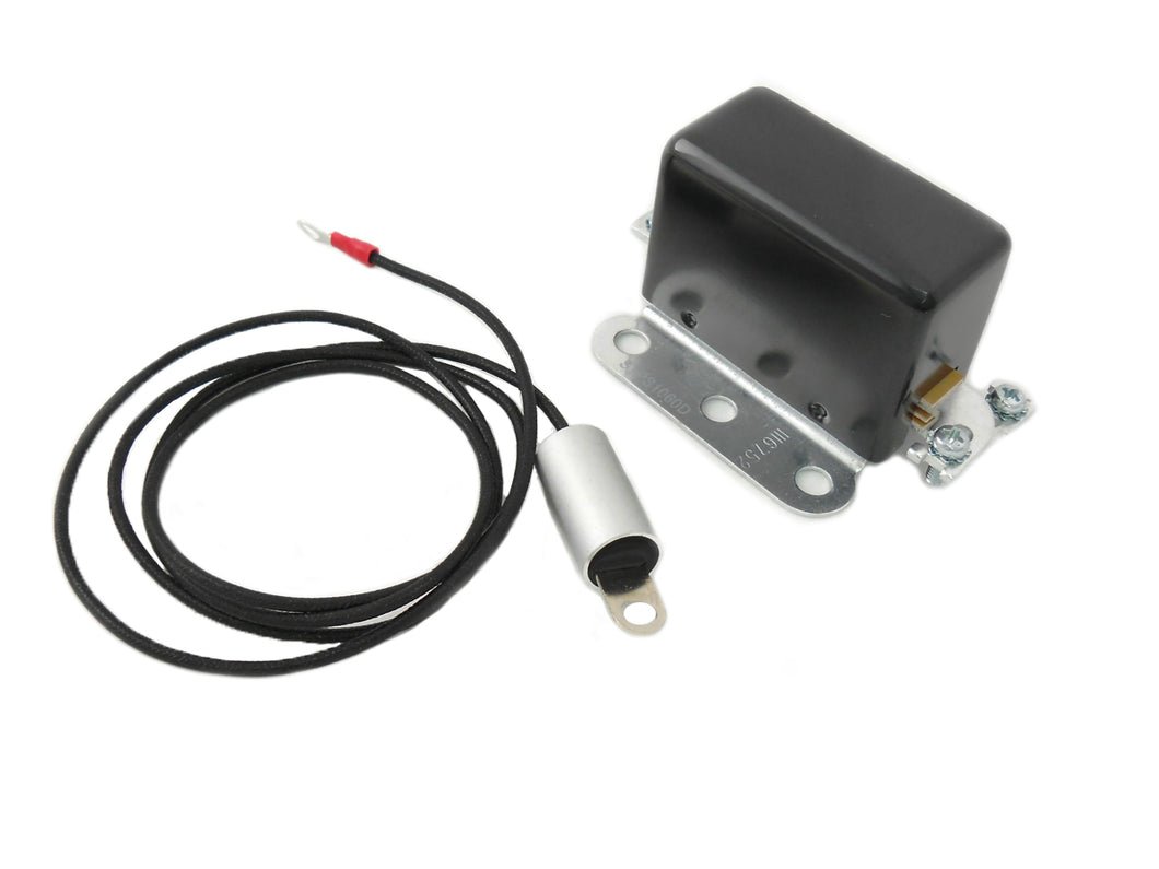 Solid State 6 Volt Relay with Black Cover 0 /  Custom application for 6 volt 3-brush generators