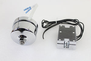 Chrome 17 Amp Alternator Generator Conversion Kit 1936 / 1973 G 1958 / 1982 XL 1941 / 1969 FL 1936 / 1952 W