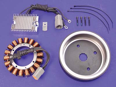 Alternator Charging System Kit 38 Amp 1999 / 2003 FXD 2000 / 2000 FXST 2000 / 2000 FLST