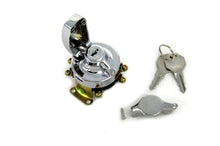 Load image into Gallery viewer, Fat Bob Ignition Switch with 6 Terminals Chrome 1973 / 1984 FLH 1984 / 1995 FXST 1986 / 1995 FLST 1980 / 1984 FX