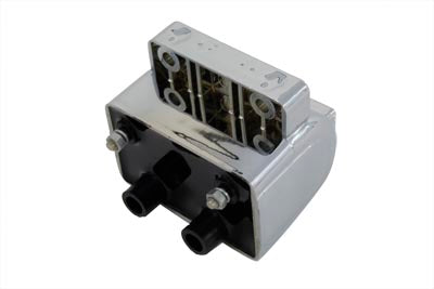 Chrome Stock Dual Fire Coil 1980 / 1983 FL 1980 / 1983 XL 1980 / 1983 FX 1980 / 1983 FLT