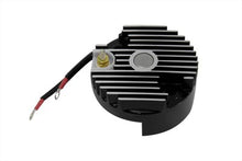 Load image into Gallery viewer, Black 12 Volt Regulator End Cover 1965 / 1969 FL 1965 / 1981 XL