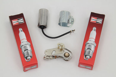 Ignition Tune Up Kit with Champion Spark Plugs 1970 / 1974 XLH 1971 / 1974 FX 1970 / 1974 FL