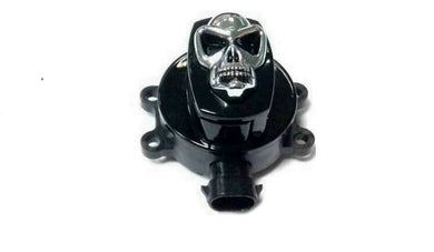 Black Ignition Switch with Chrome Skull 2011 / 2017 FLST 2011 / 2017 FLSTF 2014 / 2018 FLHR 2014 / 2018 FLHRC 2012 / 2017 FLD 2012 / 2017 FXDF 2012 / 2017 FXDWG 2012 / 2017 FXDB