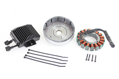 FXST, FLST 50 Amp Three Phase Alternator Kit 2012 / 2017 FXST 2012 / 2017 FLST