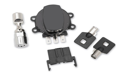 Side Hinge Ignition Switch Black with Fork Lock 2011 / 2017 FLS 2011 / 2017 FLST