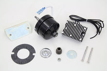 Load image into Gallery viewer, Black 12 Volt Alternator Generator Conversion Kit 1941 / 1969 FL