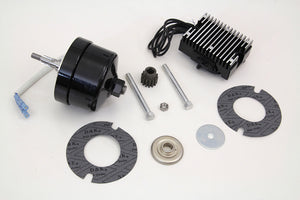 Black 12 Volt Alternator Generator Conversion Kit 1958 / 1970 XL