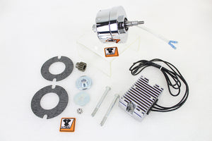 Chrome 12 Volt Alternator Generator Conversion Kit 1971 / 1983 XL