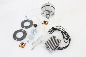 Chrome 12 Volt Alternator Generator Conversion Kit 1971 / 1983 XL