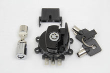 Load image into Gallery viewer, Hinge Ignition Switch Gloss Black 2003 / 2008 FXDWG 2003 / 2010 FXST 2003 / 2010 FLST 2003 / 2013 FLHR