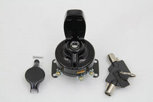 Load image into Gallery viewer, Fat Bob Ignition Switch with 5 Terminals Gloss Black 1947 / 1972 FL 1947 / 1952 WL