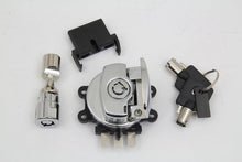 Load image into Gallery viewer, Hinge Ignition Switch Chrome 2003 / 2008 FXDWG 2003 / 2010 FXST 2003 / 2010 FLST 2003 / 2013 FLHR