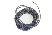 Load image into Gallery viewer, Black 25&#39; Cloth Covered Wire with White Tracer 1941 / 1964 FL 1941 / 1964 EL 1936 / 1964 G