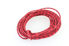 Load image into Gallery viewer, Red with Black Dot 25&#39; Braided Wire 0 /  Custom application